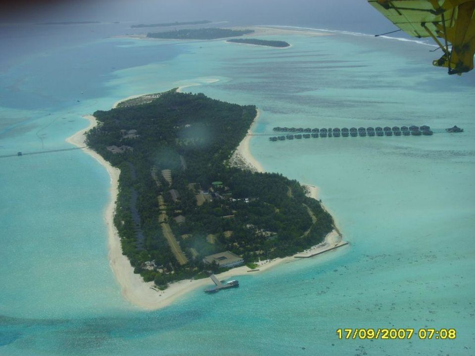 "Malediven Sun Island aus der Vogelperspektive" Sun Island ...