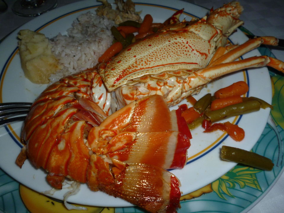 "Lobster essen im kubanischen Restaurant" Iberostar Laguna Azul