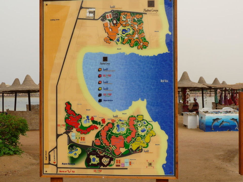 "Lageplan Madinat Coraya" Jaz Dar EL Madina (Marsa Alam) • HolidayCheck