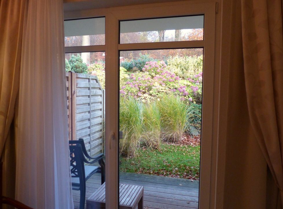 "Kleine Terrasse mit schönem Gartenblick" Hotel Badehaus ...