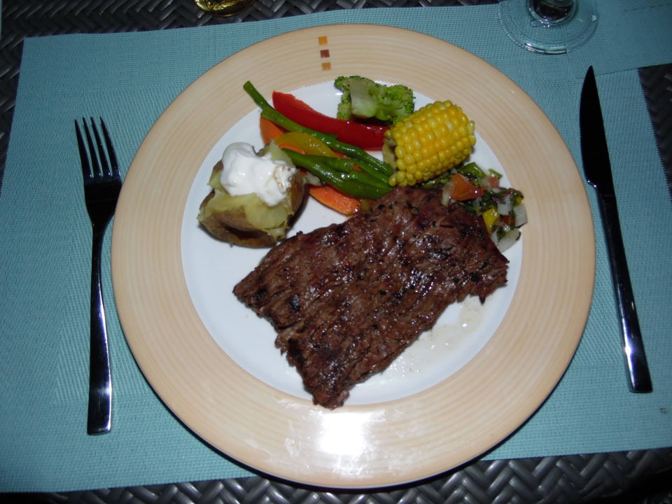 "Steak mit Beilagen" Sunscape Curaçao Resort, Spa & Casino (Willemstad