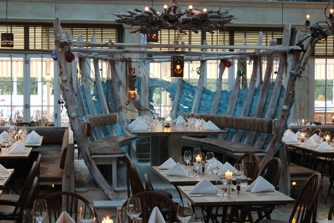 "Das Restaurant Harborside " Hotel Bell Rock EuropaPark (Rust