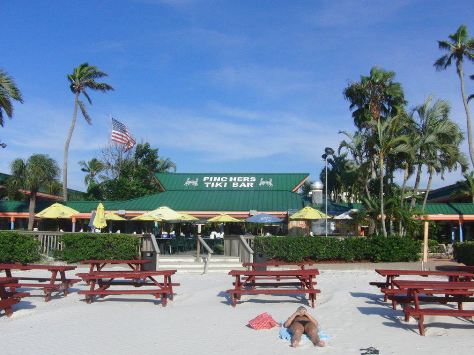 Hotel Tikki Bar Wyndham Garden Hotel Fort Myers Beach Fort Myers