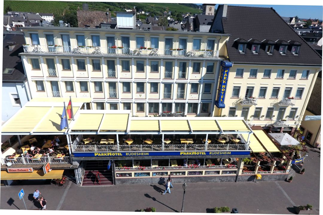 Frontseite Hotel Parkhotel Rudesheim Rudesheim Am Rhein Holidaycheck Hessen Deutschland