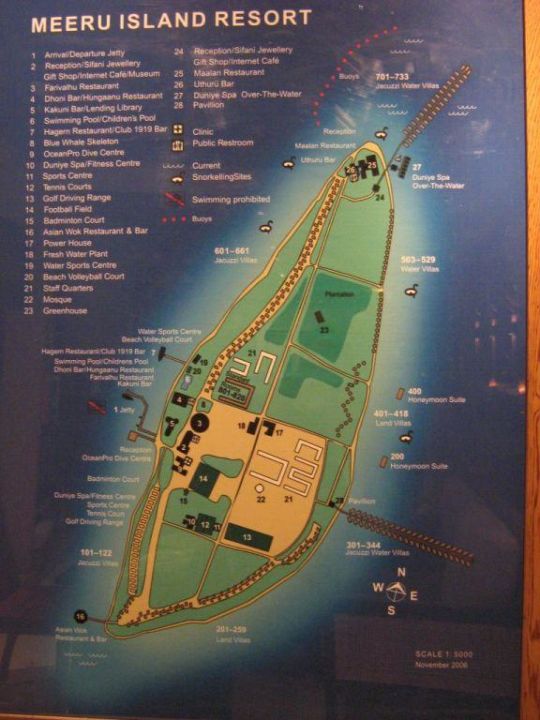 "Inselplan" Meeru Island Resort & Spa (Dhifushi) • HolidayCheck (Kaafu