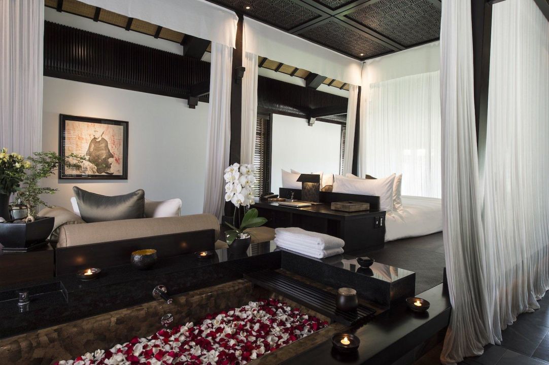 "Villa Bedroom with Romantic Setup" The Nam Hai Hoi An - a ...