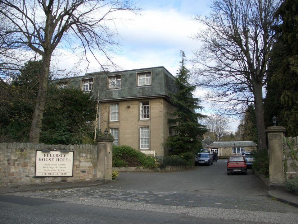 "Einfahrtsbereich an der Ellersly Road" Ellersly House Hotel (Edinburgh