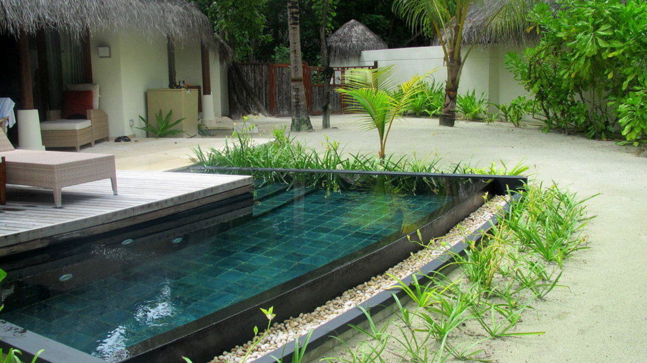 Garten Mit Private Pool Constance Halaveli Maldives Rasdhoo