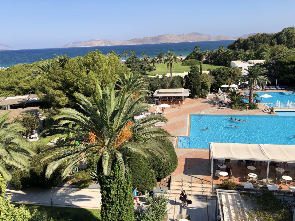 Ausblick Caravia Beach Hotel Marmari HolidayCheck Kos Griechenland