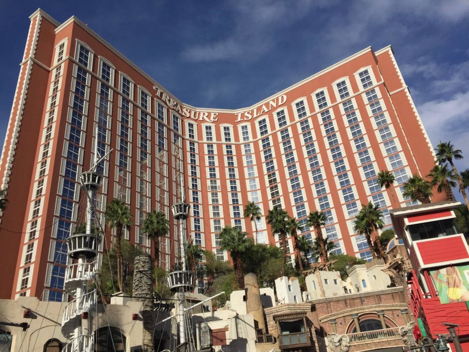 "Das Hotel von aussen" TI Treasure Island Hotel & Casino (Las Vegas