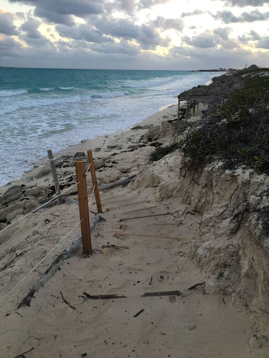 "Die provisorische Treppe zum Strand" Lagunas Del Mar by Mp Hotels