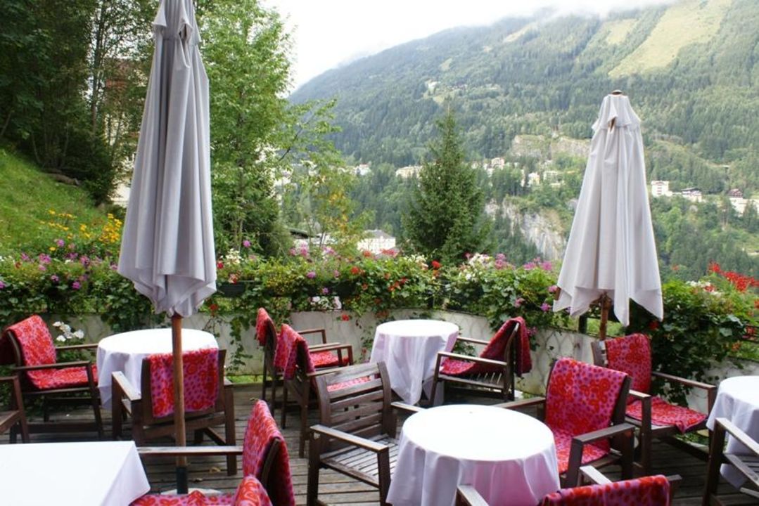 "Terrasse mit Blick auf Bad Gastein" Haus Hirt (Bad