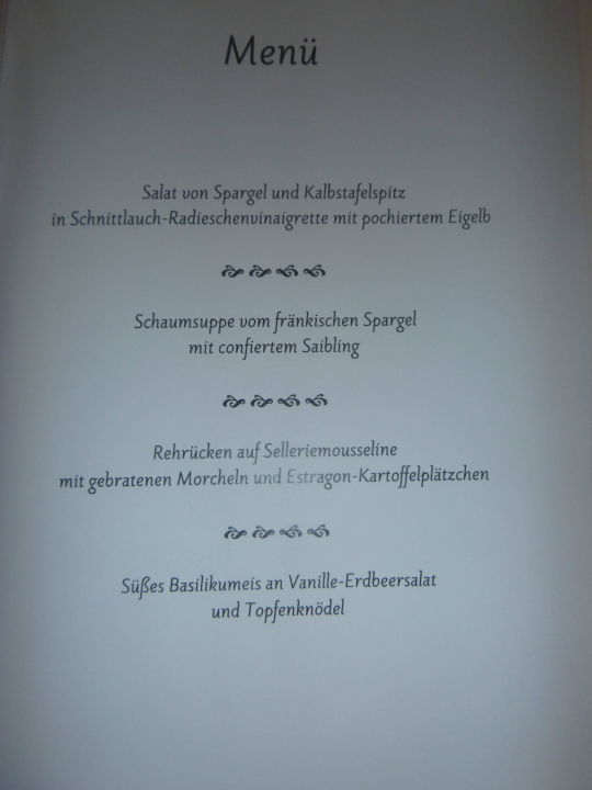 "4GängeMenü" Schlosshotel Steinburg (Würzburg) • HolidayCheck (Bayern Deutschland)