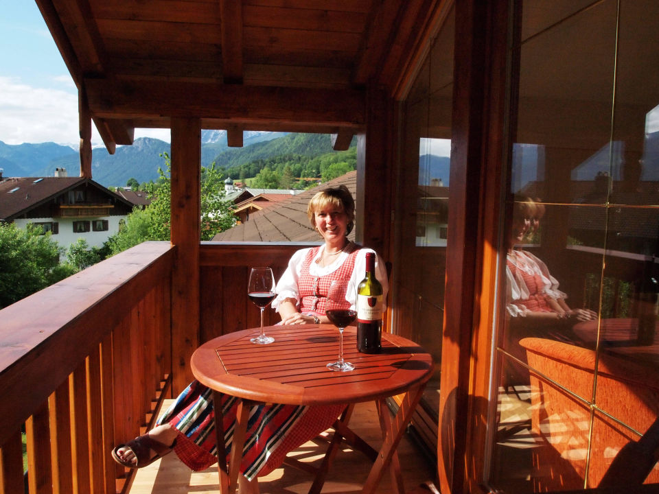 Balkon Rauher Kopf Ferienwohnungen Boigs Haus Am Wandei