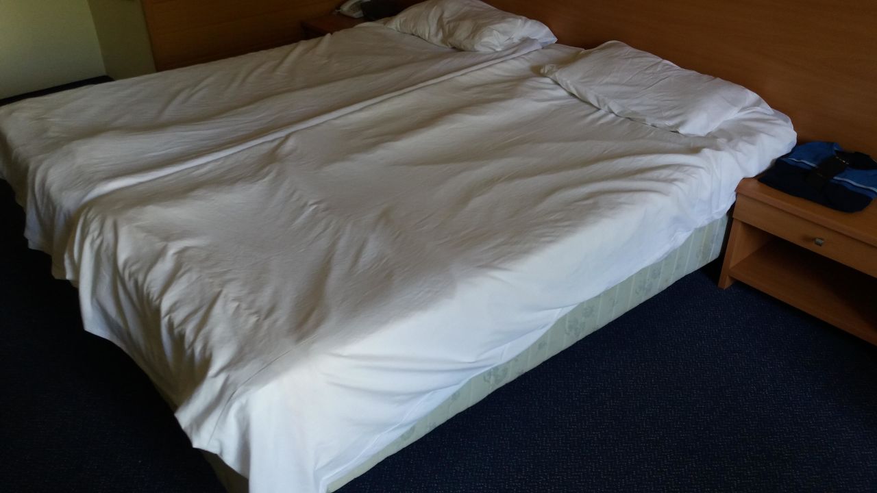 Frisch Bezogenes Bett Das Club Hotel Sunny Beach