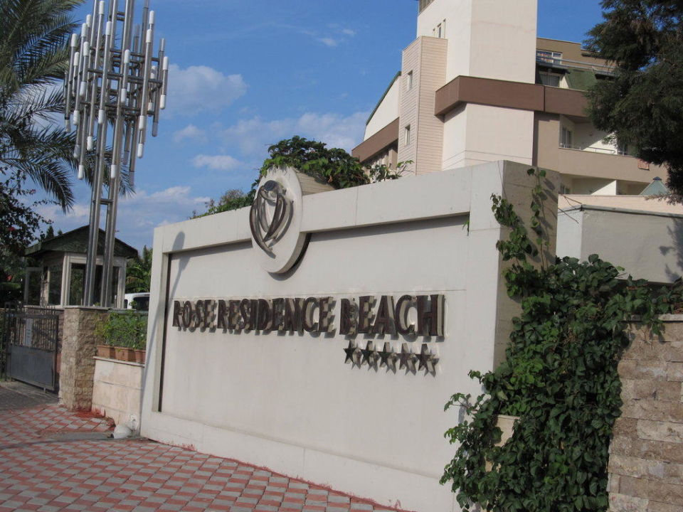 Vorne Pgs Hotels Rose Residence Beach Kemer • Holidaycheck