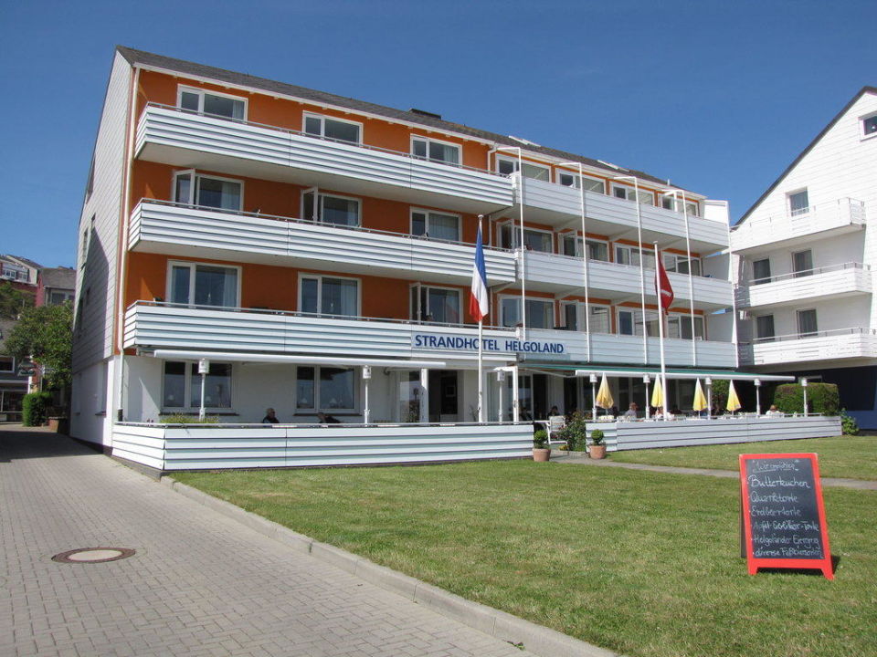 "Blick Vom Meer Aus" Strandhotel Helgoland (Helgoland) • HolidayCheck ...