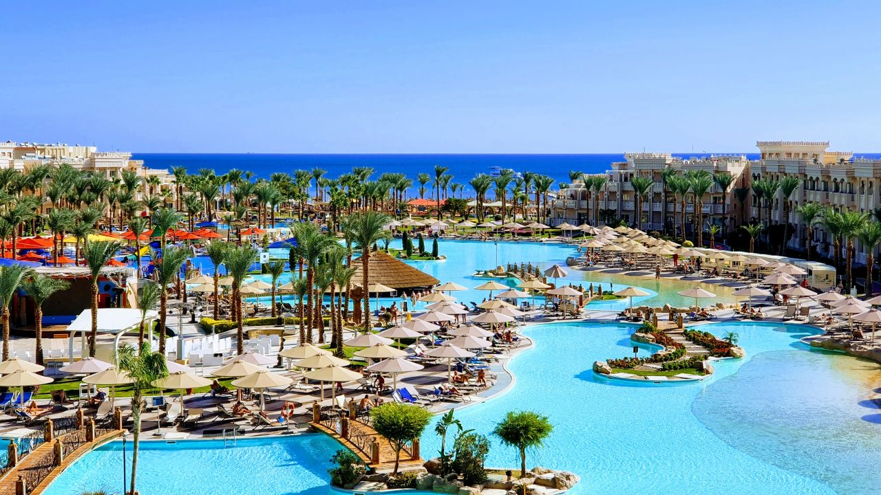 "Ausblick" Albatros Palace Resort (Hurghada ...