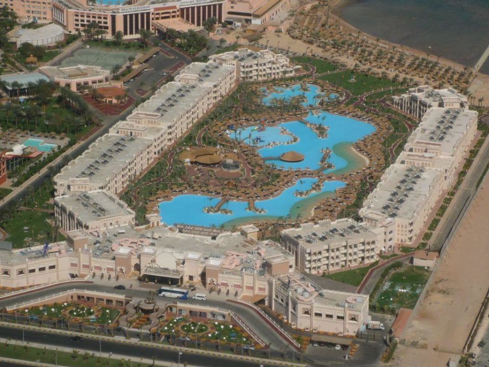 "Ausblick vom Flugzeug" Albatros Palace Resort (Hurghada ...