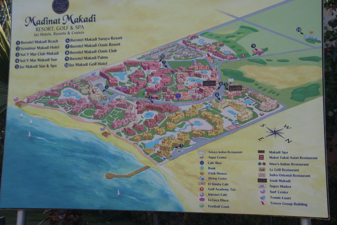 "Plan hoteli" Hotel Iberotel Makadi Beach (Makadi Bay) • HolidayCheck
