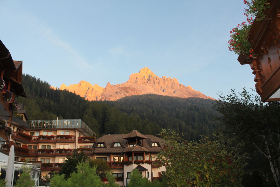 "Direkt vom Hotel aus aufgenommen" Piccolo Hotel Obereggen (Nova