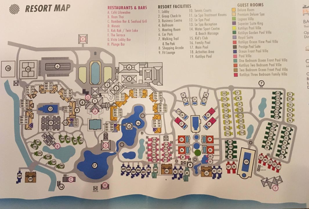 "Ressort Map" ROBINSON Club Khao Lak (Pakweep Beach ...