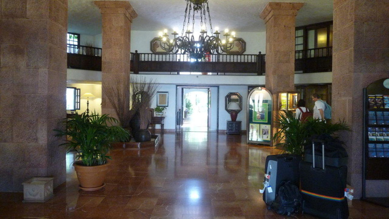 Eingangsbereich Mit Lobby Hotel Parque Tropical Playa Del Ingles