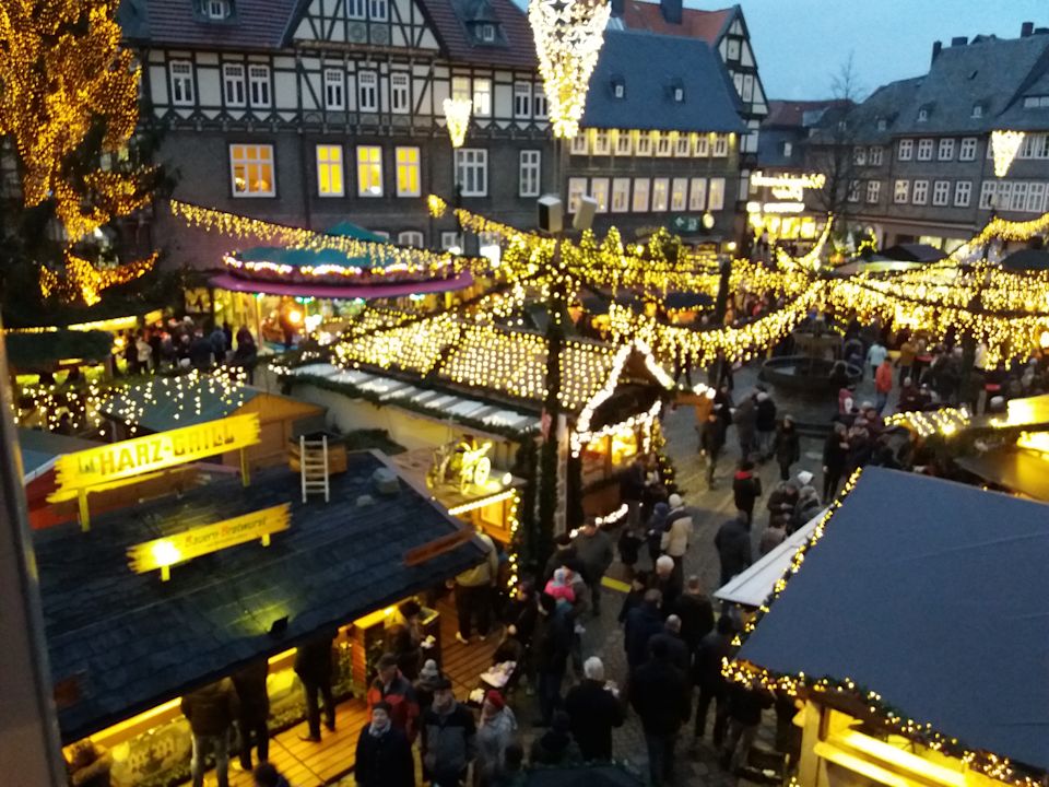 &quot;Blick vom Fenster auf den Markt&quot; Hotel Kaiserworth