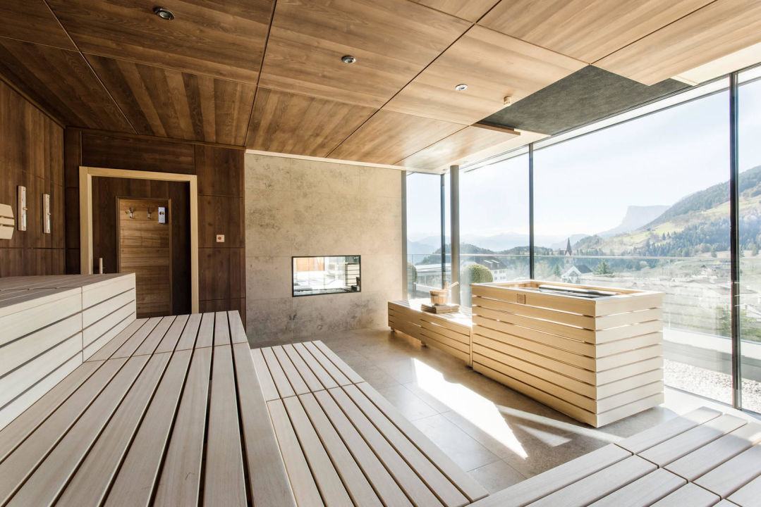 "Sky Spa Mountain View Finnish Sauna" DolceVita Hotel Alpiana Resort (Lana) • HolidayCheck