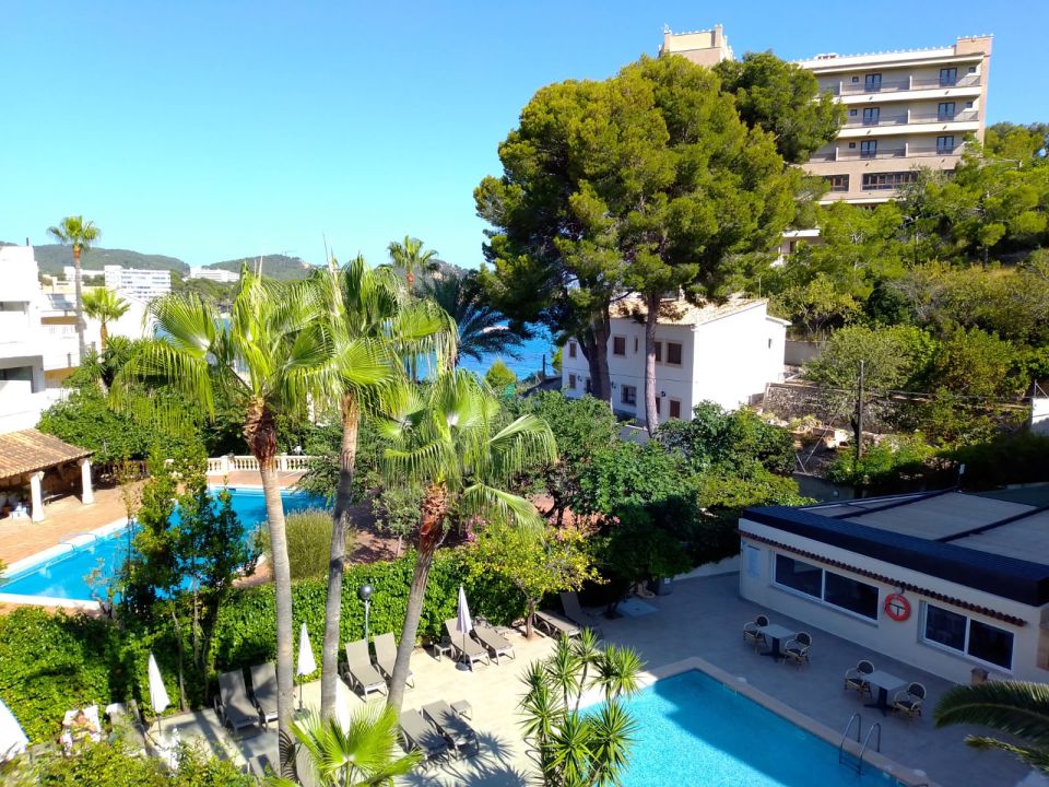 "Ausblick" Flor Los Almendros Hotel & Apartments (Peguera