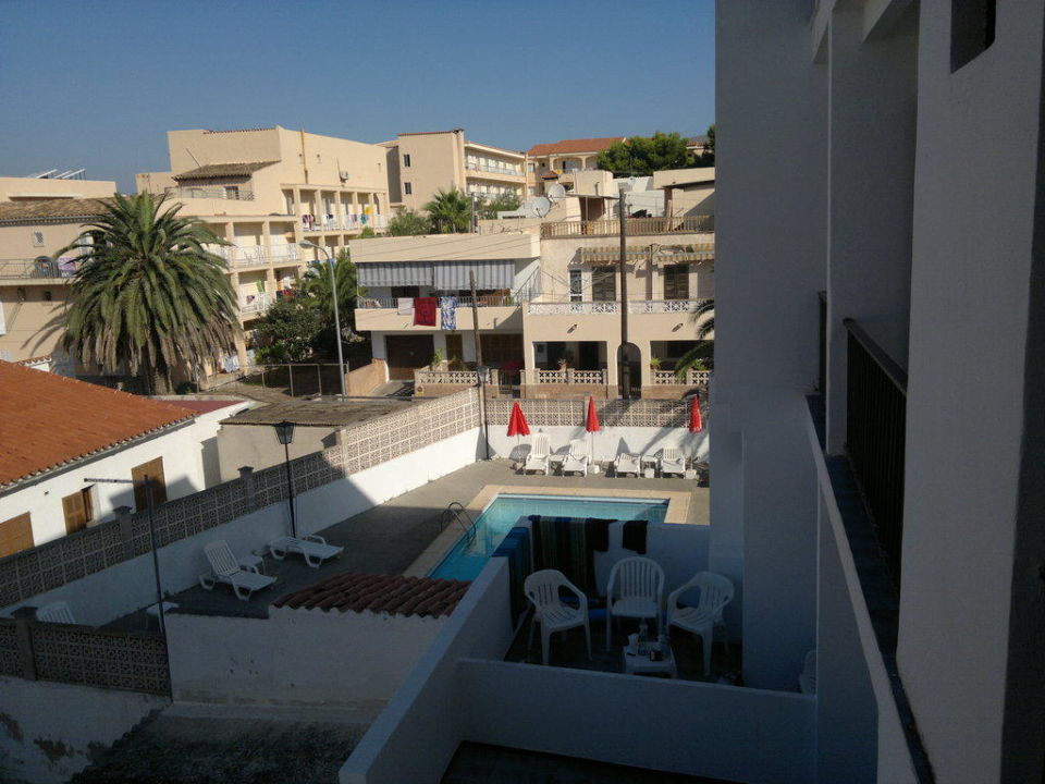 Sicht Vom Balkon Hostal Montesol Adults Only Cala Ratjada Holidaycheck Mallorca Spanien