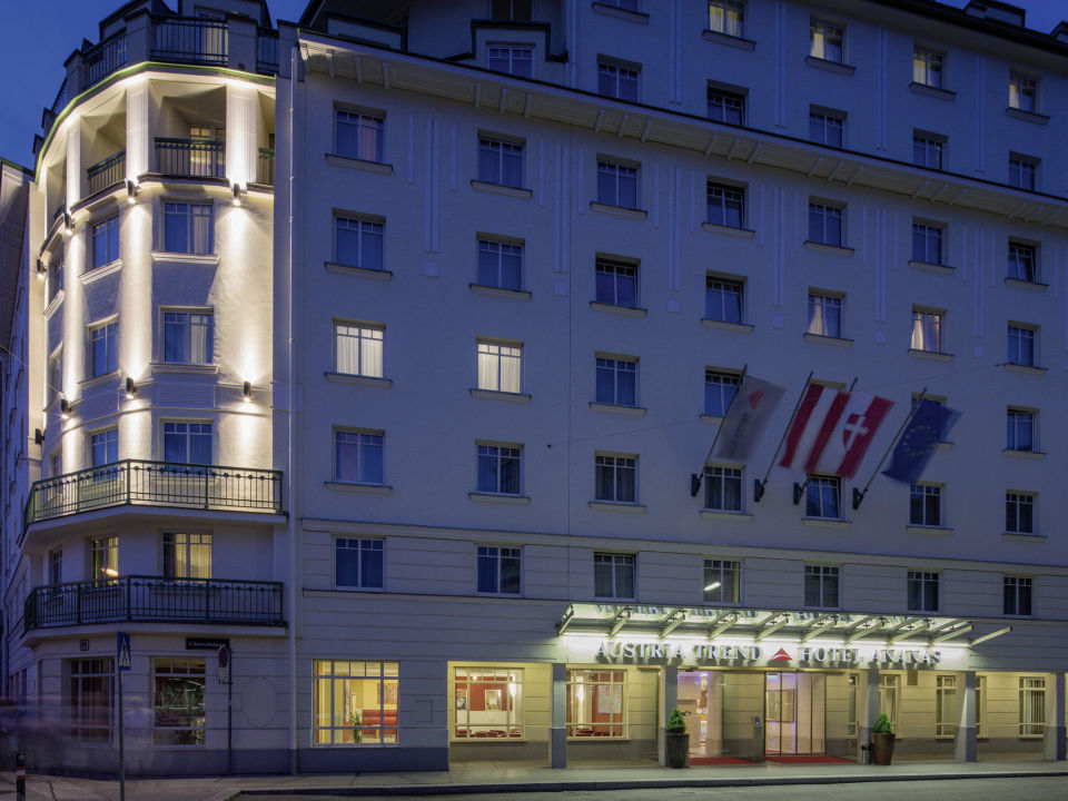 "Außenaussicht Bei Nacht" Austria Trend Hotel Ananas (Wien ...