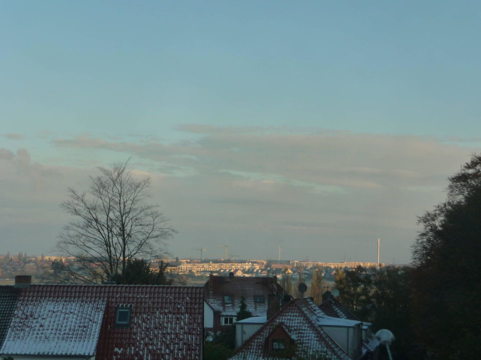 &quot;Blick aus dem Fenster&quot; Trihotel Rostock (Rostock