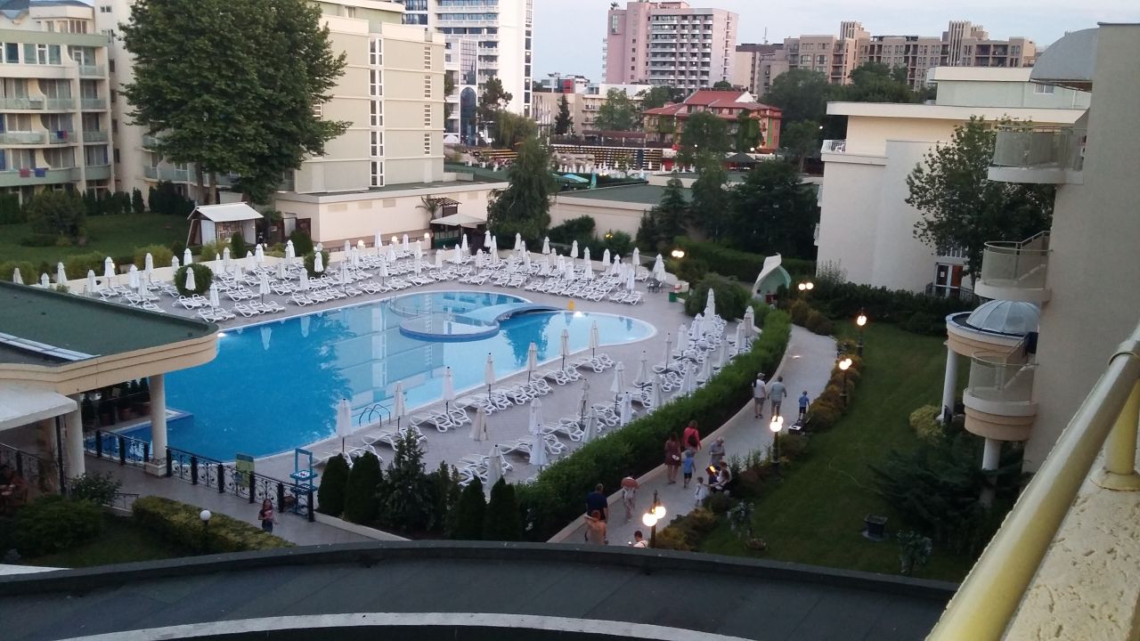 Außenansicht DAS Club Hotel Sunny Beach Sonnenstrand HolidayCheck Bulgarien Süden