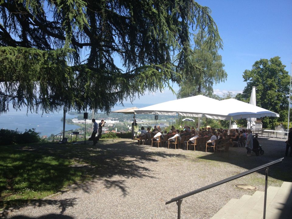 Gartenterrasse Restaurant Schloss Hotel Wartensee Thal Holidaycheck Kanton St Gallen Schweiz