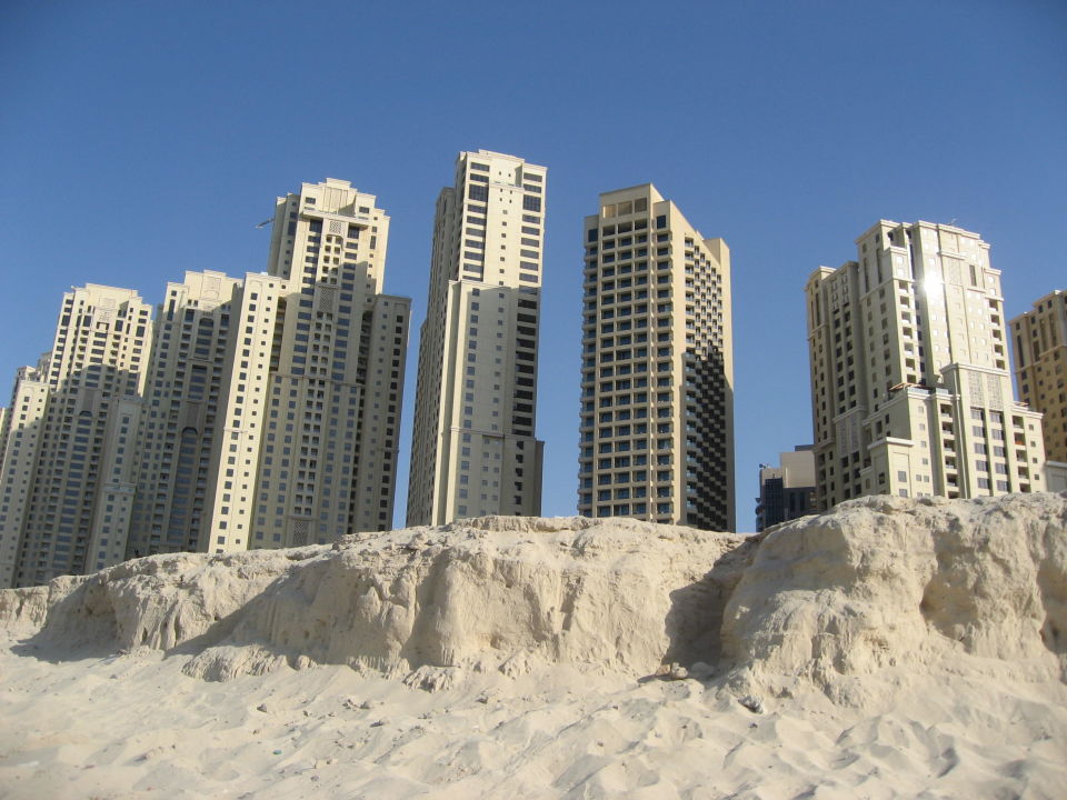 Hotelanlage Vom Meer Aus Amwaj Rotana Jumeirah Beach