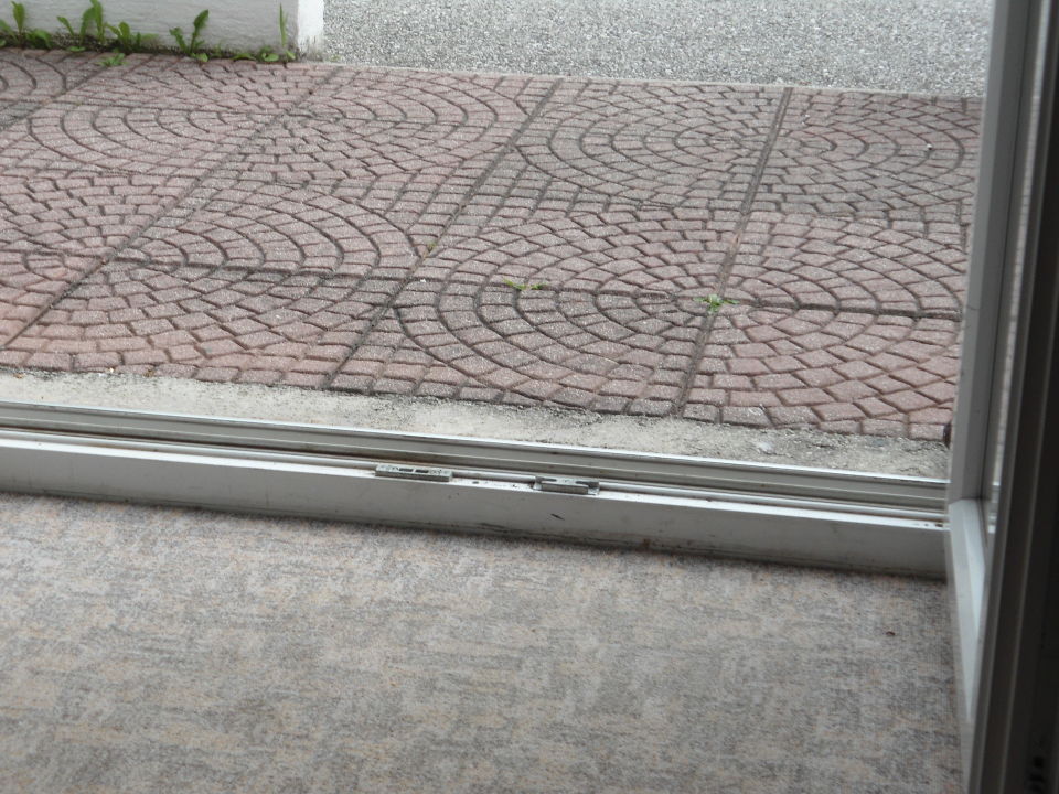 "Terrassentürschwelle (Rollstuhl)" Ruperti - Gästehaus (Ainring