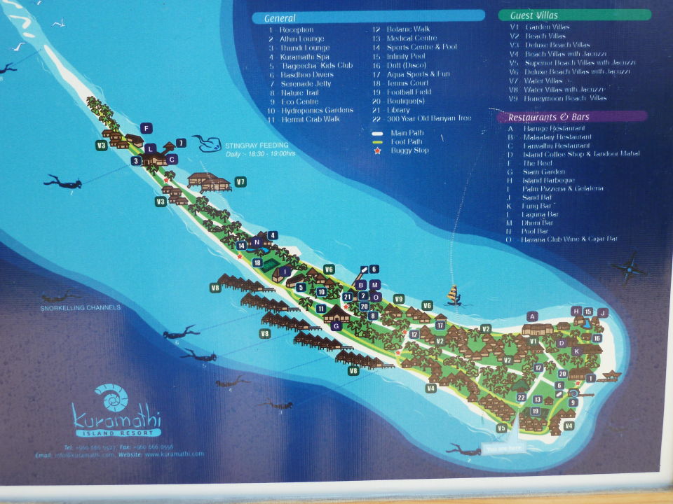 Kuramathi Island Map Kuramathi Island Resort Website BJAJ