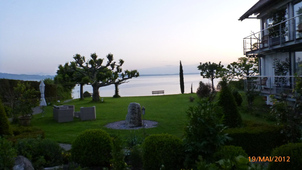 Blick Auf Den Bodensee Hotel Haus Am See Nonnenhorn