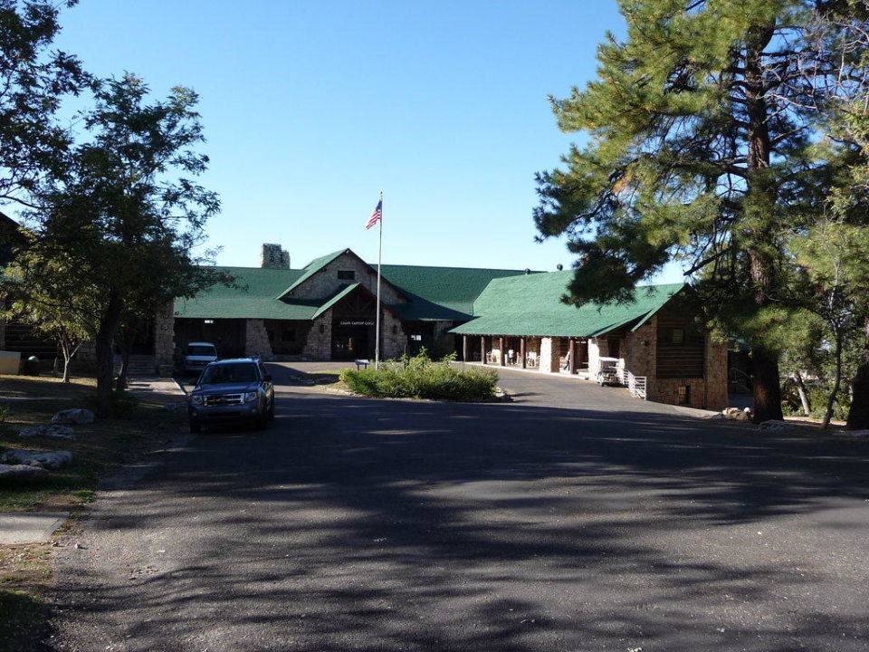 "Aussenansicht der Lodge" Grand Canyon Lodge North Rim (Grand Canyon