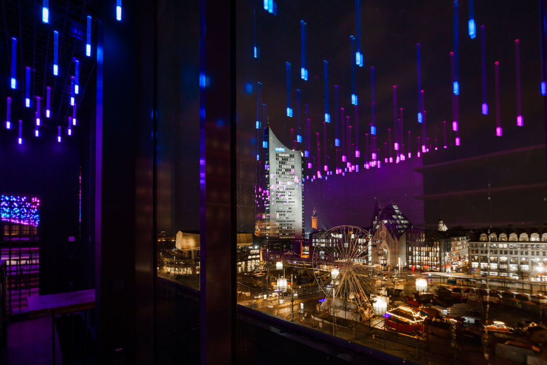  Ausblick  FELIX Suiten Lebendigen Haus Augustusplatz  Leipzig