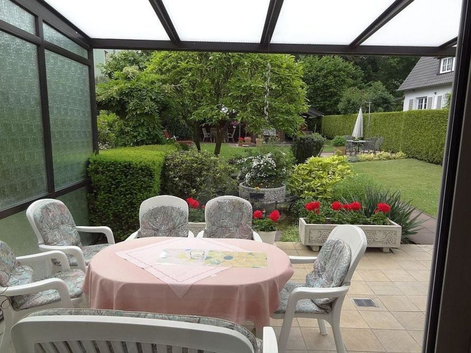 Terrasse Mit Wintergarten Haus Germania Bad Salzuflen