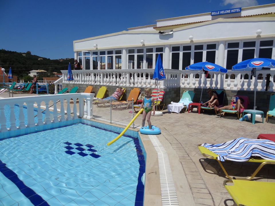 Poolbereich Hotel Belle Helene Beach Afionas Holidaycheck Korfu Griechenland