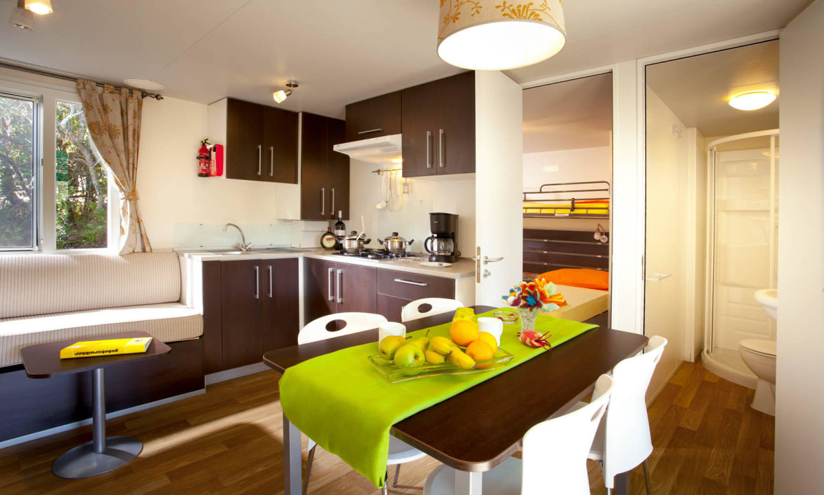 Interior Of Mobile Home Camping Slatina Martinscica