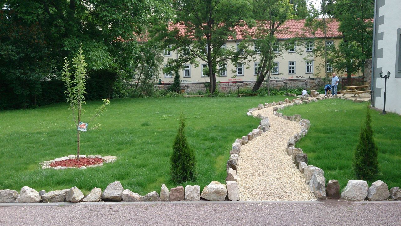 "Sehr gepflegte Gartenanlage" Apartments Villa Altstadtperle Erfurt