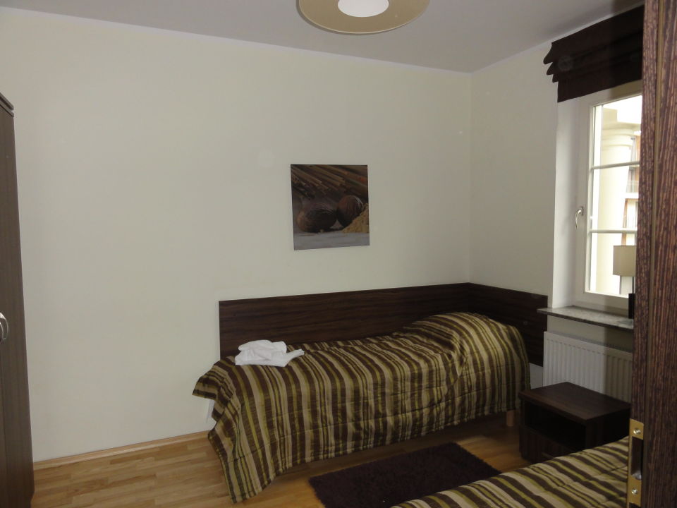 "Separates Schlafzimmer mit zwei Betten" Aparthotel Baltic Spa