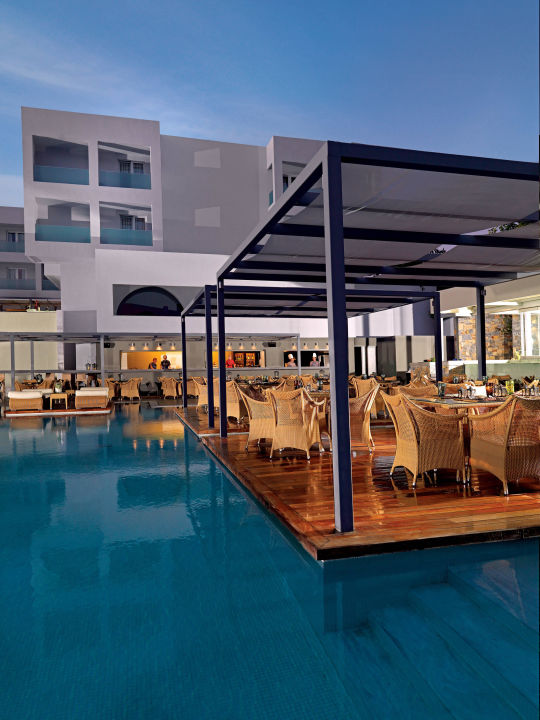 H2o Aqua Fusion Restaurant Out Of The Blue Capsis Elite Resort Agia Pelagia Holidaycheck Kreta Griechenland