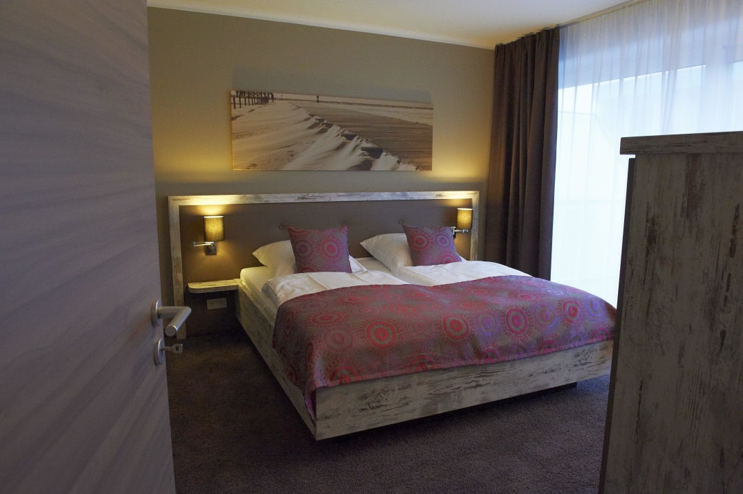 Schlafzimmer Junior Suite Hotel Strand No.1