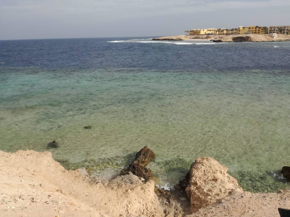 Blick über die Bucht Steigenberger Coraya Beach - Adults only