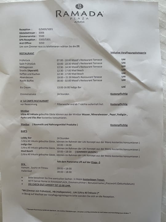 Sonstiges Ramada Plaza by Wyndham Antalya